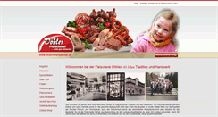 Desktop Screenshot of fleischerei-doehler.de
